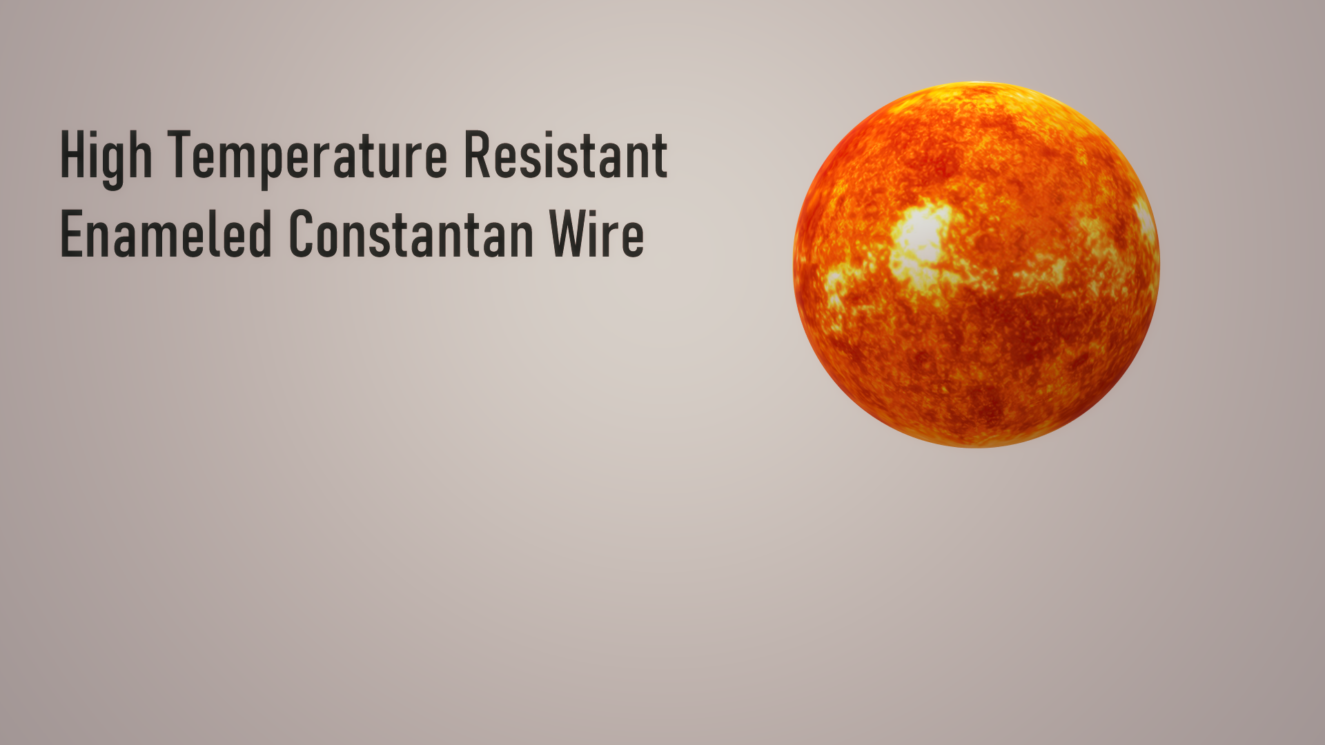 Latest company news about New Development: Thick-Film Polyimide Enameled Constantan Wire for T‑Type Thermocouples